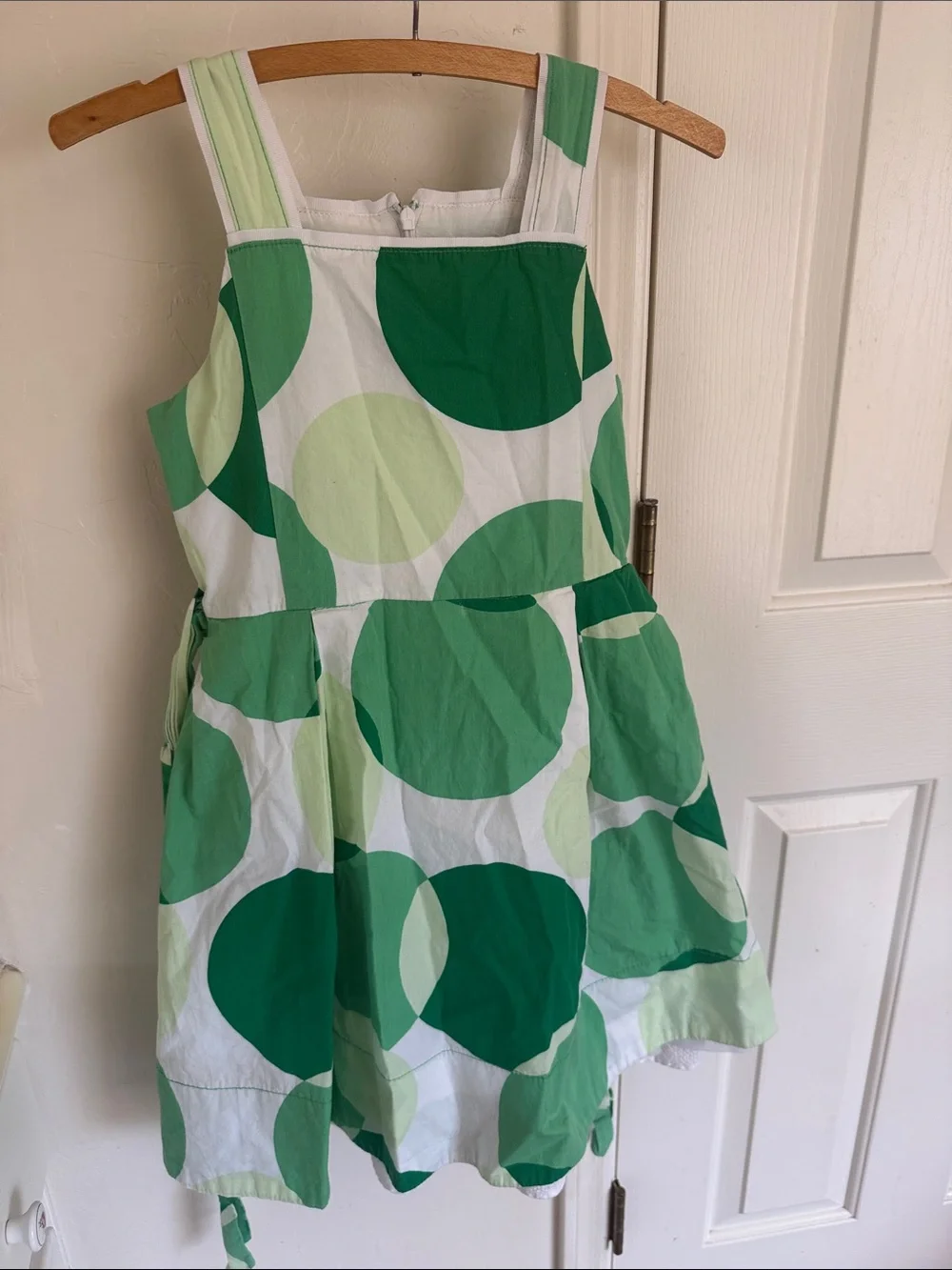 Children place girls size 10 Green Polka Dot Sundress
